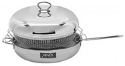 Venus Πολυτηγάνι Φ28cm Inox 18/10 Με Καλάθι 15828
