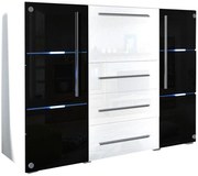 Μπουφές Bari-Leuko-Mauro - 139.00Χ39.00Χ115.00cm