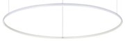 Φωτιστικό Οροφής Hulahoop 258751 100,5x17/212cm LED 46W 3000K White Ideal Lux