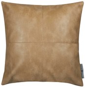 Διακοσμητικό Μαξιλάρι Faux Leather 45x45εκ. Essential 3986 Khaki Greenwich Polo Club