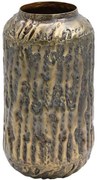 Βάζο Μεταλλικό 941-124-022 15x29cm Bronze Μέταλλο