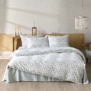 Παπλωματοθήκη Υπέρδιπλη (Σετ 220x240) 2 Όψεων Kentia Stylish Erbe 10 Green