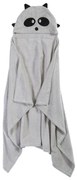 Βρεφική Κάπα (70x120) Nef-Nef Homeware Baby Racoon Grey