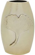 Βάζο Ginkgo Leaf Χρυσό 18x13x29 εκ. - Μπεζ