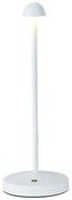 Επιτραπέζιο Φωτιστικό 1.6W 130lm 120° IP20 CCT 3σε1 Επαναφορτιζόμενο Touch Dimmable Άσπρο 10329 VTAC-10329-Λευκό 10329