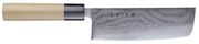 Μαχαίρι Nakiri Shippu FD-598 16,5cm Από Δαμασκηνό Ατσάλι Silver-Natural Tojiro Ατσάλι,Ξύλο