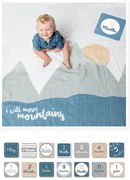 Σεντόνι Φωτογράφισης Μωρού + Κάρτες Lulujo Will Move Mountains LJ582