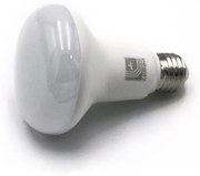 Λάμπα LED καθρέπτου R80 8W Ε27 ματ πλαστική λευκή LUMEN 13-275800