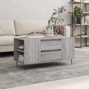 vidaXL Τραπεζάκι Σαλονιού Γκρι Sonoma 102x44,5x50 εκ.