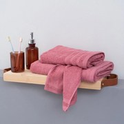 Πετσέτα Beren Rose Palamaiki Προσώπου 50x100cm 100% Cotton