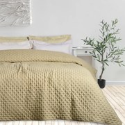 DAS HOME ΚΟΥΒΕΡΛΙ KING 240Χ250 HAPPY 9629 OLIVE