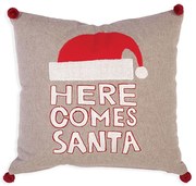 Διακοσμητικό Μαξιλαράκι 45x45 Santa Night Grey 5205495505565