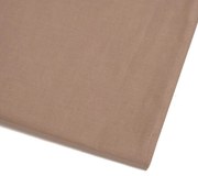 Σεντόνι Urban Line Με Λάστιχο Choco Melinen Μονό 100x232cm 100% Βαμβάκι