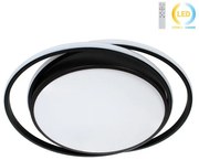 Φωτιστικό οροφής LED 63W 52Χ49Χ6 εκ. μαύρο με controller - GLOBOBOX 602179-602179-Μαύρο 602179