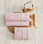 Σετ Πετσέτες 3τμχ Βαμβακερές Evelyn Dusty Sb home