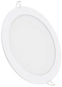 Χωνευτό LED Panel Φ22cm 20W 2180lm IP20 6000K Λευκό 60188 Globostar-60188-Λευκό 60188