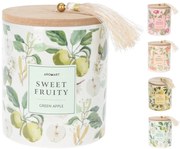 Αρωματικό Κερί Primavera CC5061630 Σε κεραμικό δοχείομε ξύλινο καπάκι , 9 x 11.7 cm Σε 4 επιλογές σχεδίου και αρώματος