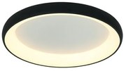 Πλαφονιέρα Φωτιστικό Οροφής 60cm LED 43W IP20 3000K  Zambelis-2048-Μαύρο 2048