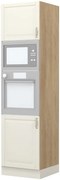 Επιδαπέδιο ντουλάπι φούρνου ψηλό Toscana K23-60-2MB-Δρυς - 60.00Χ60.00Χ235.00cm