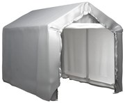 vidaXL Τέντα Αποθήκευσης Γκρι 180 x 300 εκ. Ατσάλινη