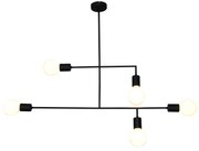 HL-3525-5 RODNEY BLACK PENDANT HOMELIGHTING 77-3811