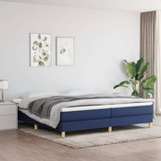 ΠΛΑΙΣΙΟ ΚΡΕΒΑΤΙΟΥ BOXSPRING ΜΠΛΕ 200X200 ΕΚ. ΥΦΑΣΜΑΤΙΝΟ 3120644