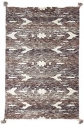 Χαλί Terra 4993/39 Round Brown-Dark Grey Royal Carpet 154X154cm Round