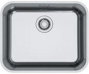 Franke Smart SRX 110-50 Υποκαθήμενος Ανοξείδωτος Νεροχύτης 54,1x44,1cm Βουρτσισμένο Inox