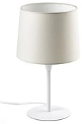 Επιτραπέζιο Φωτιστικό Conga 64316-02 E27 max 15W White-Beige Faro Barcelona