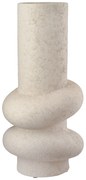 Βάζο "Ring" Κεραμικό Light Gray PU H. 31 cm D. 15 cm
