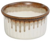 Μπωλ Σουφλέ Πυρίμαχο Stoneware Reactive Beige Essentials ESPIEL 10x5εκ. OWQ124K12