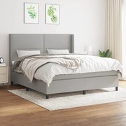 ΚΡΕΒΑΤΙ BOXSPRING ΜΕ ΣΤΡΩΜΑ ΑΝ. ΠΡΑΣΙΝΟ 160X200ΕΚ ΥΦΑΣΜΑΤΙΝΟ 3131361