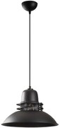 Φωτιστικό Οροφής Saglam 892OPV1569 Φ34x123cm 1xE27 40W Black Opviq