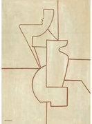 Πόστερ, Antic Ideal 01, 70x100, Καφέ/Ωχρά, Sustainable Paper, PAPER COLLECTIVE