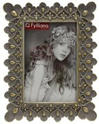 ΚΟΡΝΙΖΑ Fylliana Leaf 13x18 ΑΣΗΜΙ ΧΡΩΜΑ 19x1,8x24εκ