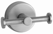 Karag 2222 99 Moderno Άγκιστρο μπάνιου διπλό Σατινέ