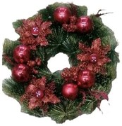 Χριστουγεννιάτικo Διακοσμητικό Στεφάνι 30εκ.