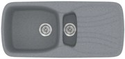Sanitec Classic 309 Metallic Silver Νεροχύτης