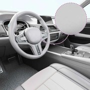 vidaXL Μεμβράνες Αυτοκινήτου 2 τεμ. Ασημί Ματ 100 x 150 εκ.