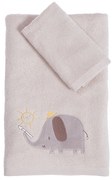 Βρεφικες Πετσετες Σετ 2Τμχ Happy Days  - Εκρού - Nef-Nef Homeware