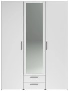 Ντουλάπα Daily τρίφυλλη-Leuko - 150.00Χ51.70Χ200.00cm