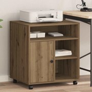 vidaXL Σταντ Εκτυπωτή artisan δρυς 60 x 50 x 67 εκ. Επεξεργασμένο ξύλο