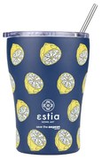 Estia 01-22952 Save The Aegean Θερμος Coffee Mug 350ml, Citrus Infusion