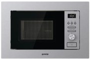 Gorenje BMI201AG1X Εντοιχιζόμενος Φούρνος Μικροκυμάτων 20lt με Grill, INOX -738289 (034023201)