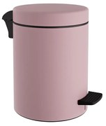 Κάδος Απορριμμάτων Μπάνιου (Φ18x25) Pam &amp; Co 3lt 03-601-303 Matt Pink
