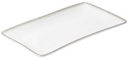 Πιατέλα Ορθογώνια Pearl 07-15428 27x16cm White Estia Porcelain