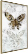 Αφίσα - Butterfly Fossils - 40x60 - Χρυσό - Χωρίς πασπαρτού