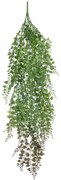 Τεχνητό Κρεμαστό Φυτό Adiantum 20838 20x6x90cm Green-Brown GloboStar Πολυαιθυλένιο