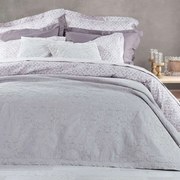 Κουβέρτα Seraina Grey Nef-Nef Υπέρδιπλο 230x250cm 100% Βαμβάκι