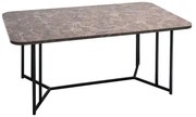 Τραπεζάκι Σαλονιού Diamond Fylliana Γκρί Μάρμαρο 115x68x45 εκ. 115x68x45 εκ.